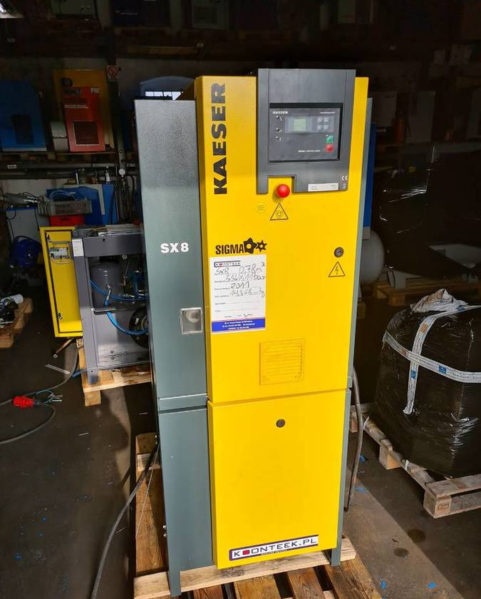 Kompresor śrubowy KAESER Aircenter SX8 5,5 kw - Hava kompresörü: fotoğraf 3 Kompresor śrubowy KAESER Aircenter SX8 5,5 kw - Hava kompresörü: fotoğraf 3
