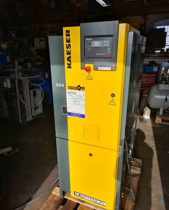 Kompresor śrubowy KAESER Aircenter SX8 5,5 kw - Hava kompresörü: fotoğraf 1 Kompresor śrubowy KAESER Aircenter SX8 5,5 kw - Hava kompresörü: fotoğraf 1