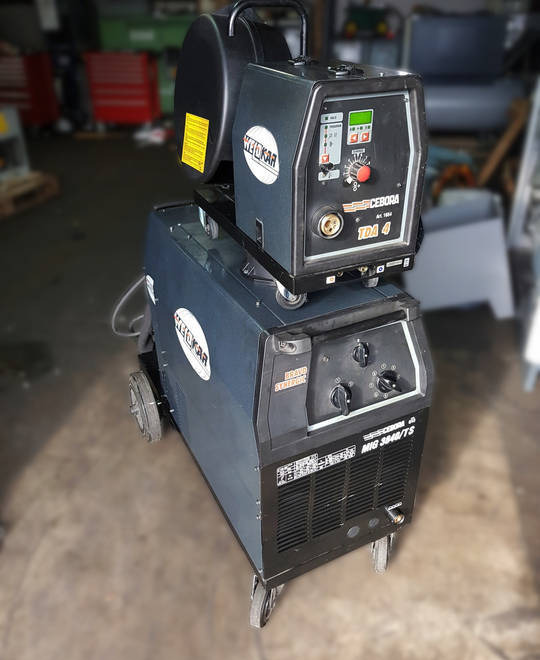 Spawarka Mig CEBORA MIG 3840TS 380 A - Kaynak ekipmanları: fotoğraf 1 Spawarka Mig CEBORA MIG 3840TS 380 A - Kaynak ekipmanları: fotoğraf 1