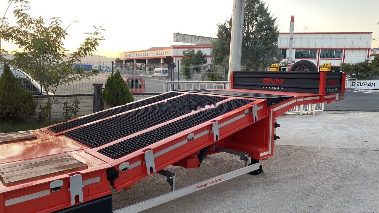 GVN Trailer 3 AXLE HYDRAULIC PLATFORM LOWBED - Alçak çerçeveli platform dorse: fotoğraf 4 GVN Trailer 3 AXLE HYDRAULIC PLATFORM LOWBED - Alçak çerçeveli platform dorse: fotoğraf 4
