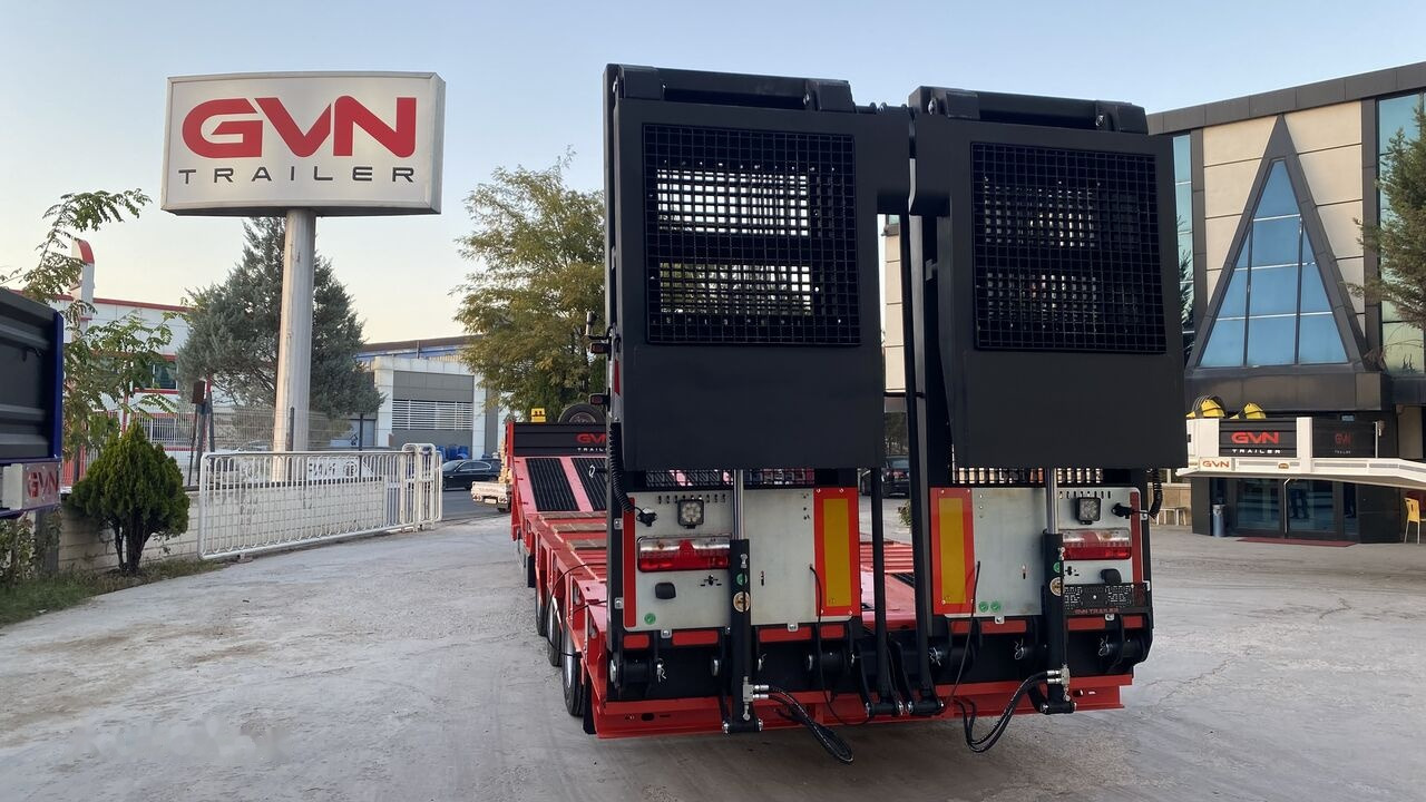 Yeni Alçak çerçeveli platform dorse GVN Trailer 3 AXLE HYDRAULIC PLATFORM LOWBED: fotoğraf 6
