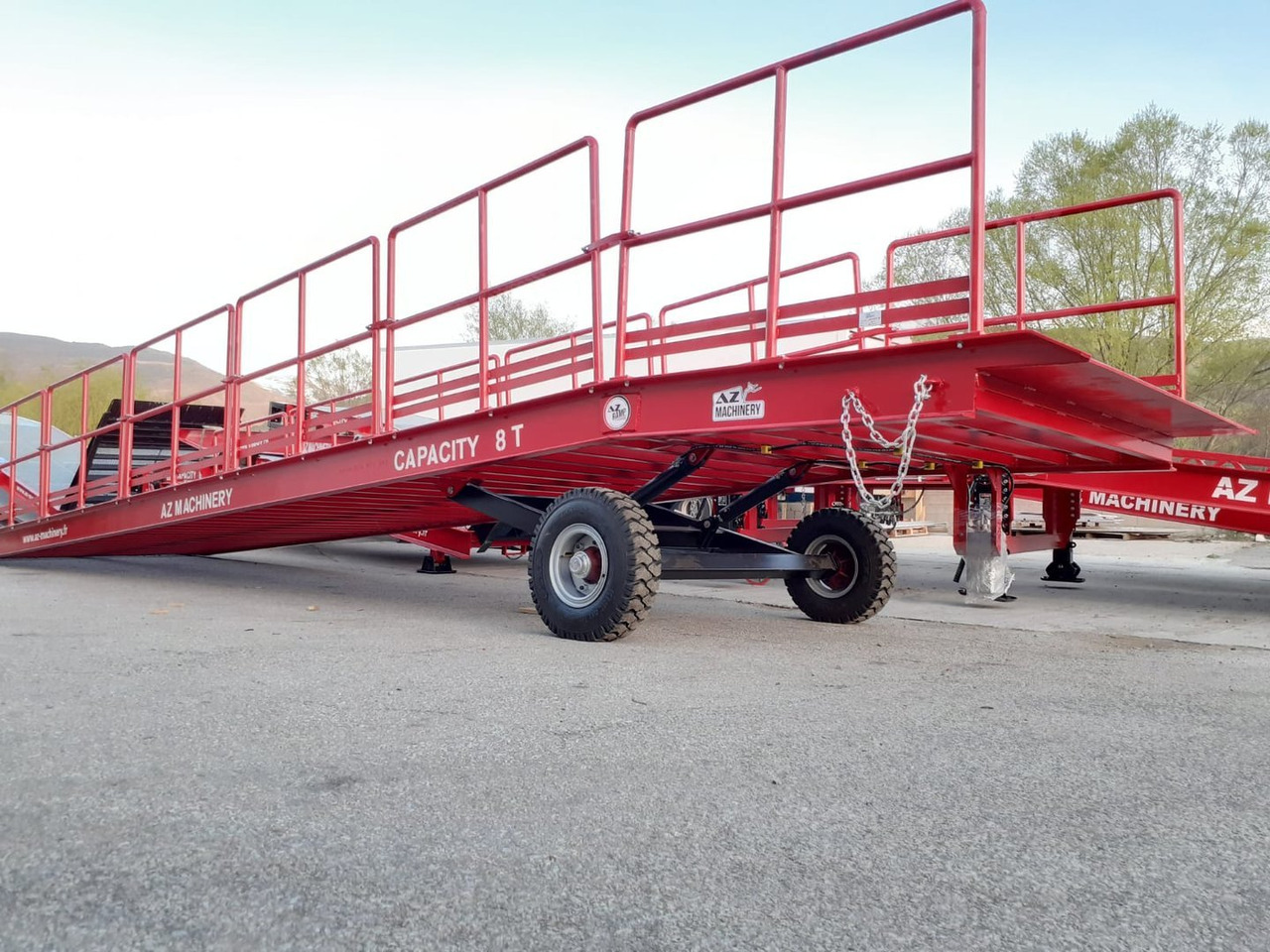 AZ RAMP-EASY XL-12-RL . Mobil Loading Ramp WIDE With Level Off, 12 t Capacity - Yükleme rampası: fotoğraf 2 AZ RAMP-EASY XL-12-RL . Mobil Loading Ramp WIDE With Level Off, 12 t Capacity - Yükleme rampası: fotoğraf 2