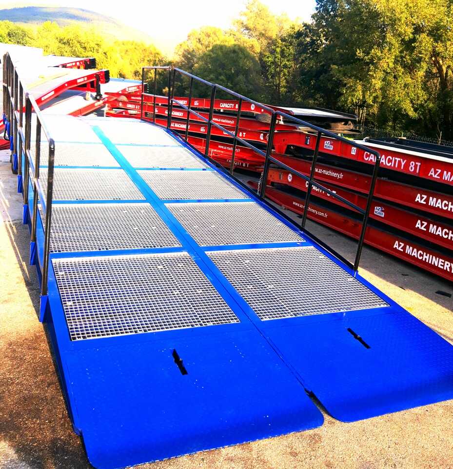 AZ RAMP KING VERSION, BIG FOOT 15 T mobile loading ramp - Yükleme rampası: fotoğraf 2 AZ RAMP KING VERSION, BIG FOOT 15 T mobile loading ramp - Yükleme rampası: fotoğraf 2