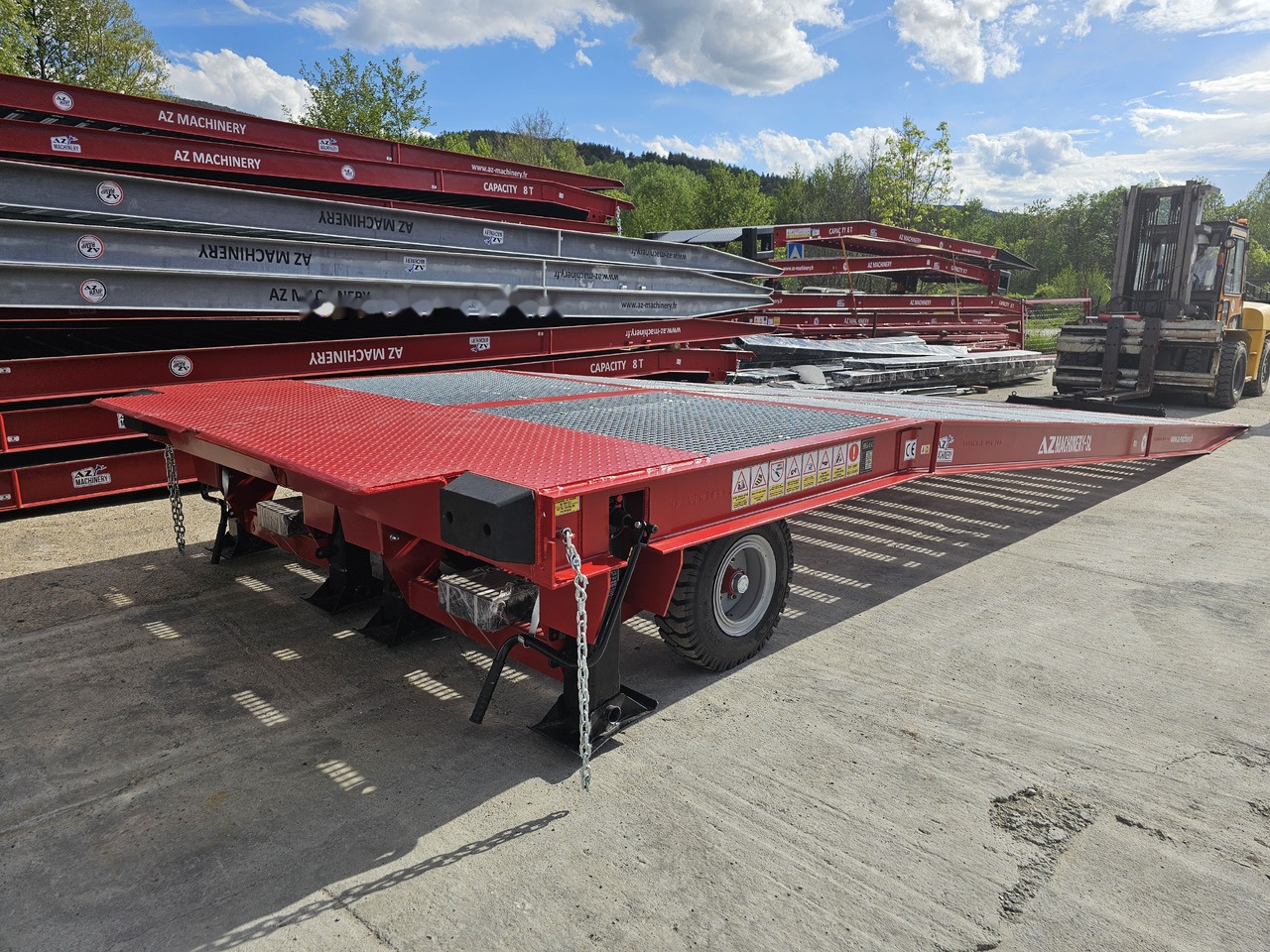 AZ RAMP KING VERSION, BIG FOOT LLO 25T mobile loading ramp - Yükleme rampası: fotoğraf 1 AZ RAMP KING VERSION, BIG FOOT LLO 25T mobile loading ramp - Yükleme rampası: fotoğraf 1