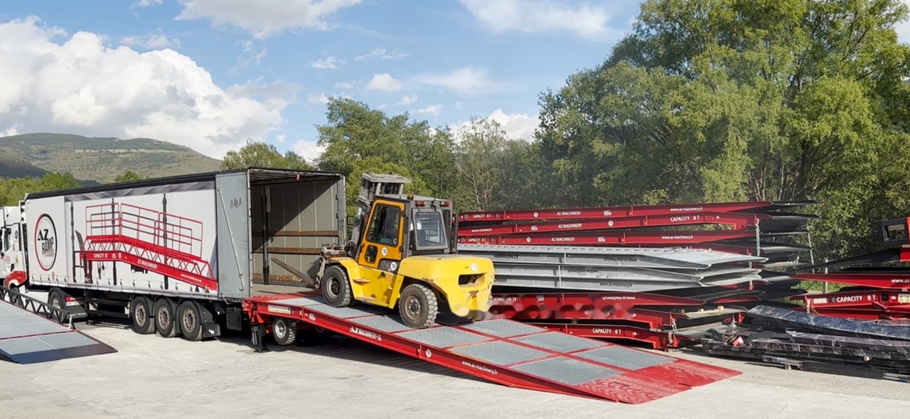 AZ RAMP KING VERSION, BIG FOOT LLO 25T mobile loading ramp - Yükleme rampası: fotoğraf 4 AZ RAMP KING VERSION, BIG FOOT LLO 25T mobile loading ramp - Yükleme rampası: fotoğraf 4