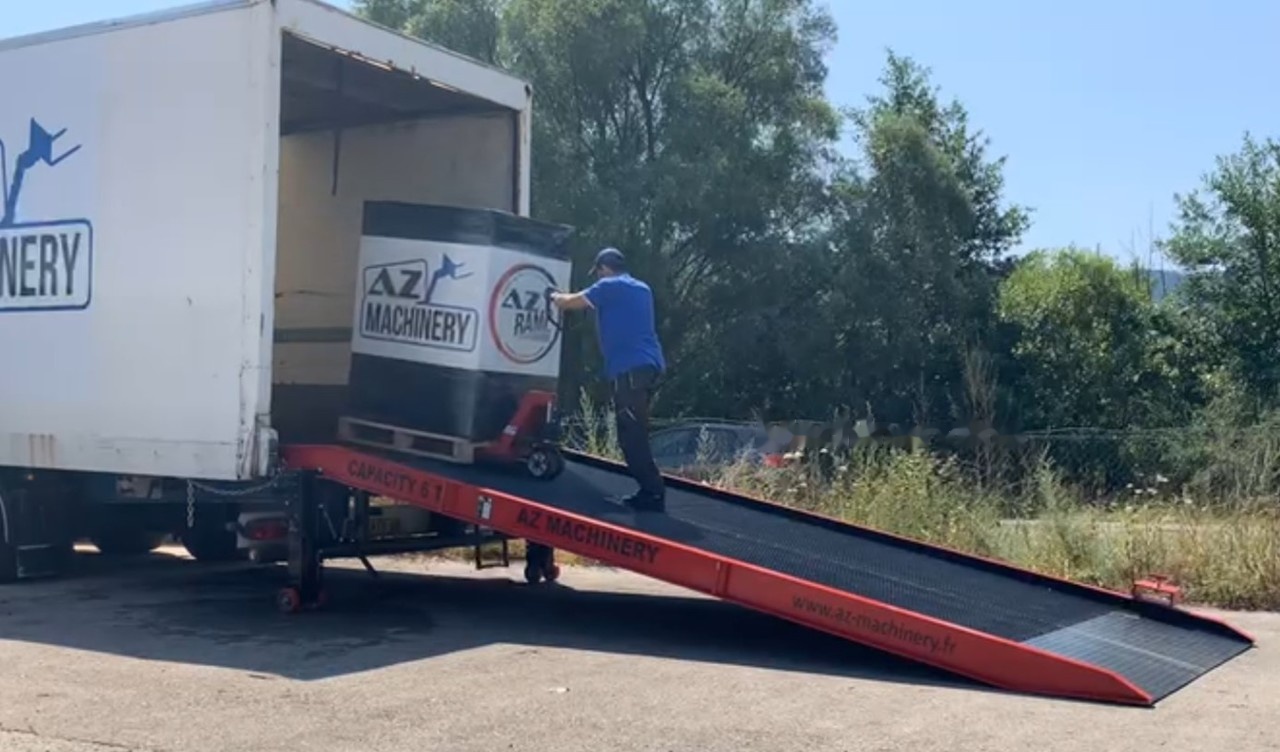 Yeni Yükleme rampası AZ RAMP PRIME XS-6 mobile loading ramp: fotoğraf 15