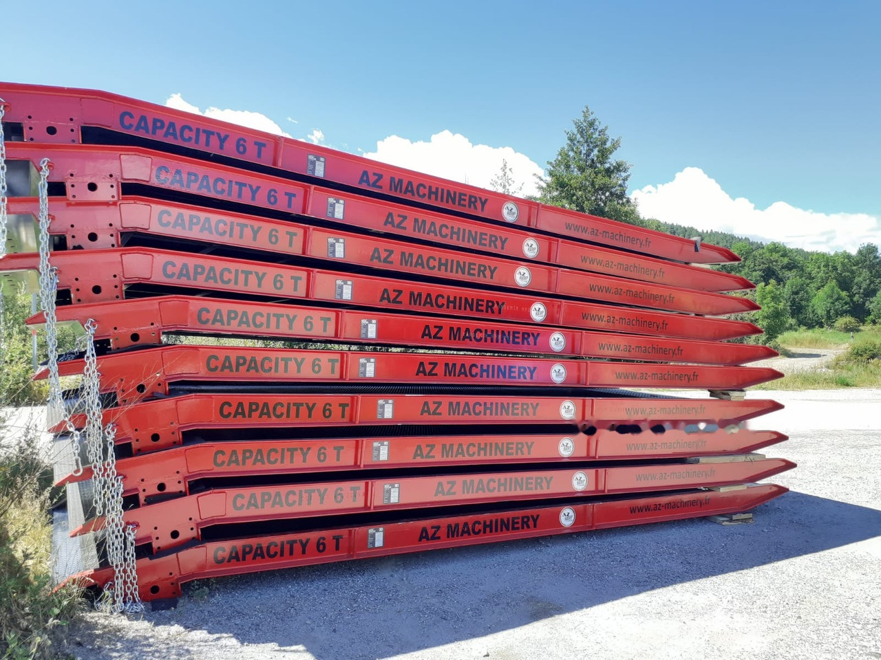 Yeni Yükleme rampası AZ RAMP PRIME XS-6 mobile loading ramp: fotoğraf 19