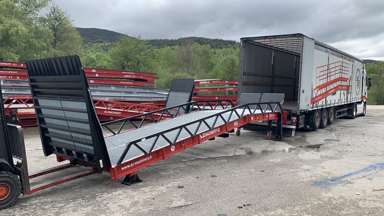 Yeni Yükleme rampası AZ RAMP STAR- 10T-ZR mobile loading ramp: fotoğraf 24