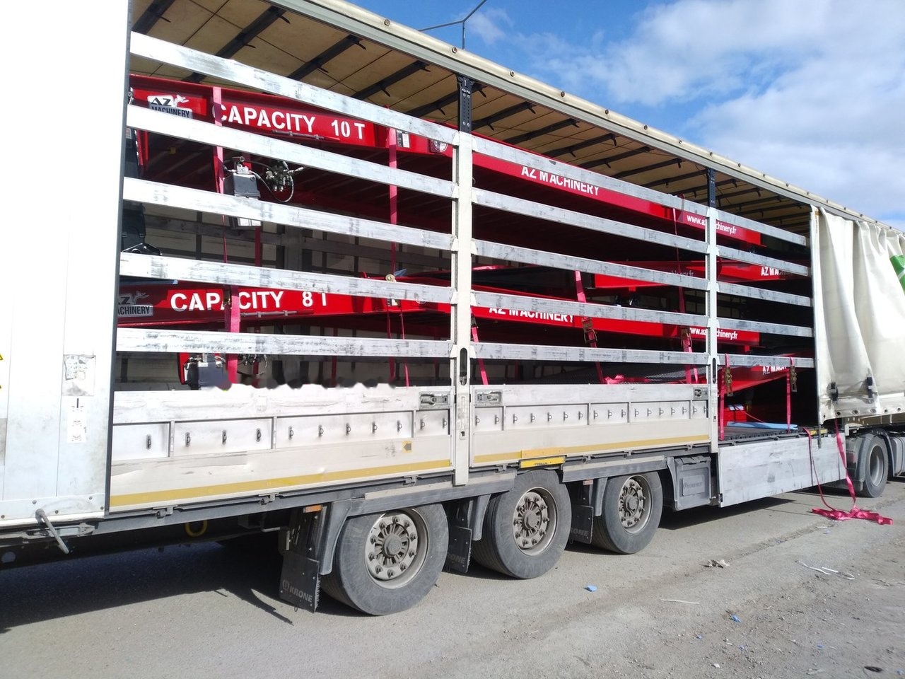 Yeni Yükleme rampası AZ RAMP STAR- 10T-ZR mobile loading ramp: fotoğraf 14