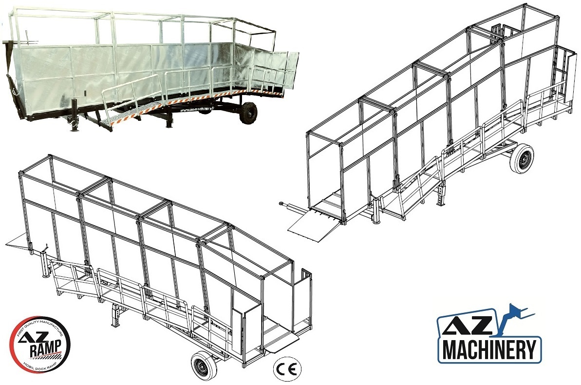 AZ RAMP TOP AGRI mobile loading ramp - Yükleme rampası: fotoğraf 5 AZ RAMP TOP AGRI mobile loading ramp - Yükleme rampası: fotoğraf 5