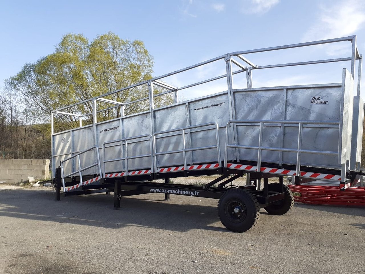 AZ RAMP TOP AGRI mobile loading ramp - Yükleme rampası: fotoğraf 1 AZ RAMP TOP AGRI mobile loading ramp - Yükleme rampası: fotoğraf 1