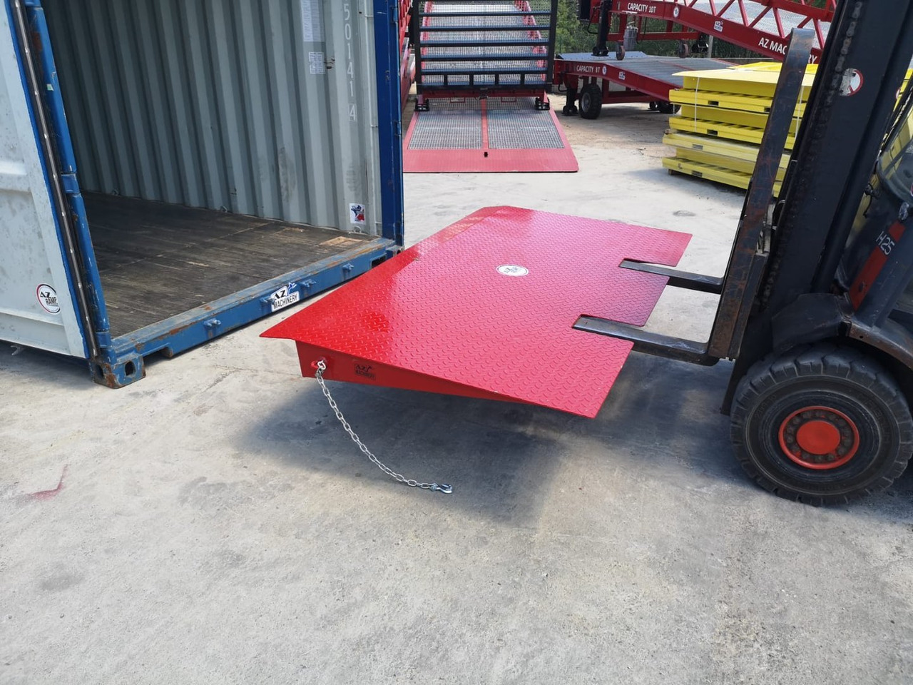 Compact Container access ramp . AZ RAMP - HCRN-06. 6 000 Kg - Yükleme rampası: fotoğraf 5 Compact Container access ramp . AZ RAMP - HCRN-06. 6 000 Kg - Yükleme rampası: fotoğraf 5