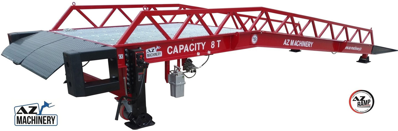 Loading Ramp with with hydraulic tilting bridge - AZ RAMP - STAR- 8T. 8 ton capacity - Yükleme rampası: fotoğraf 1 Loading Ramp with with hydraulic tilting bridge - AZ RAMP - STAR- 8T. 8 ton capacity - Yükleme rampası: fotoğraf 1