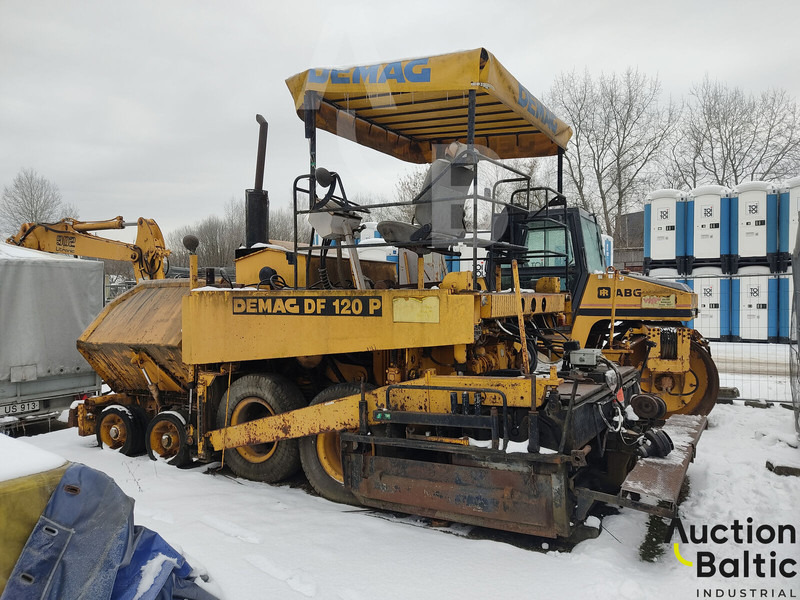 Demag DF 120 P - Asfalt serici: fotoğraf 4 Demag DF 120 P - Asfalt serici: fotoğraf 4