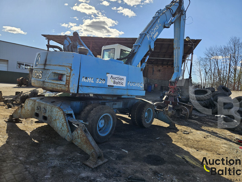 Fuchs MHL 320 - Tekerlekli ekskavatör: fotoğraf 3 Fuchs MHL 320 - Tekerlekli ekskavatör: fotoğraf 3