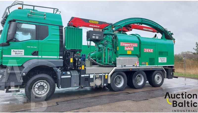 Jenz Chippertruck Hybrid - Ağaç parçalama makinesi: fotoğraf 3 Jenz Chippertruck Hybrid - Ağaç parçalama makinesi: fotoğraf 3