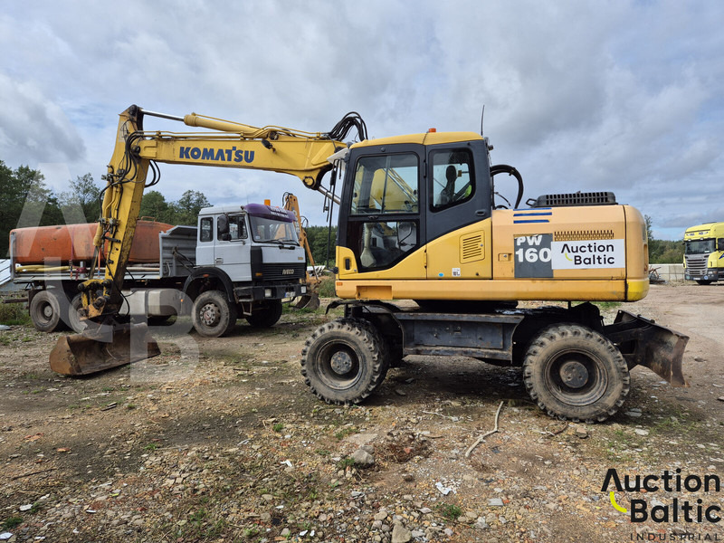 Komatsu PW160-7 - Tekerlekli ekskavatör: fotoğraf 3 Komatsu PW160-7 - Tekerlekli ekskavatör: fotoğraf 3