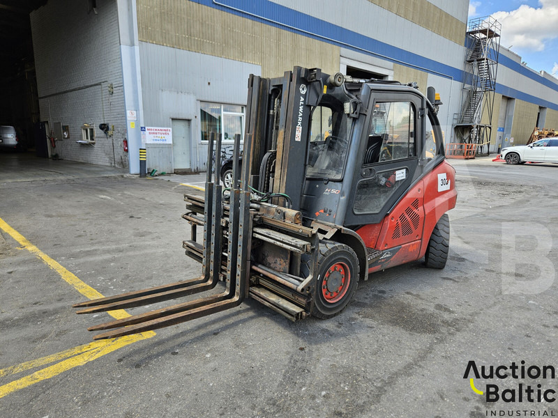 Linde H50D-02 - Dizel forklift: fotoğraf 1 Linde H50D-02 - Dizel forklift: fotoğraf 1
