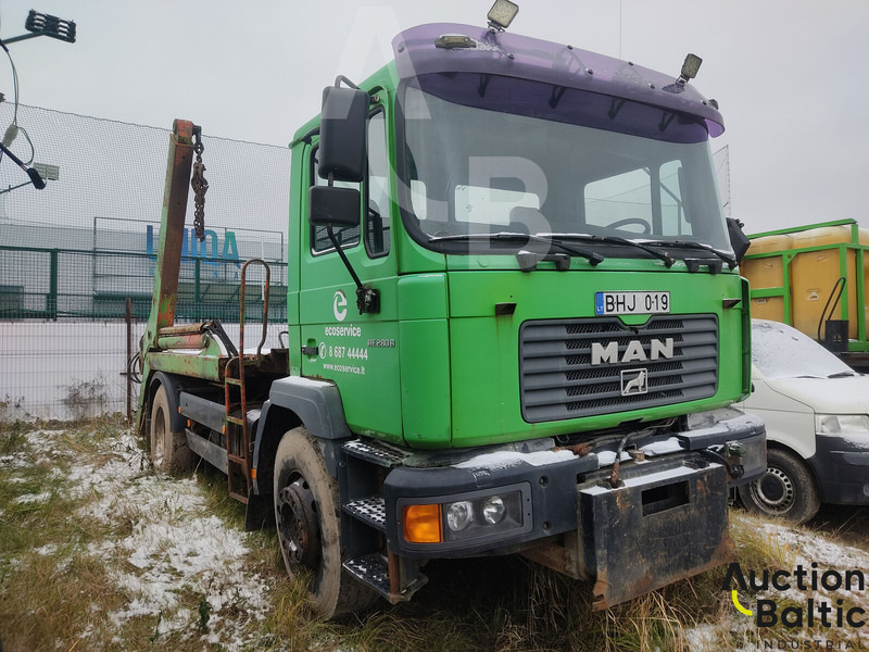 MAN 18.284 - Hidrolift kamyon: fotoğraf 1 MAN 18.284 - Hidrolift kamyon: fotoğraf 1