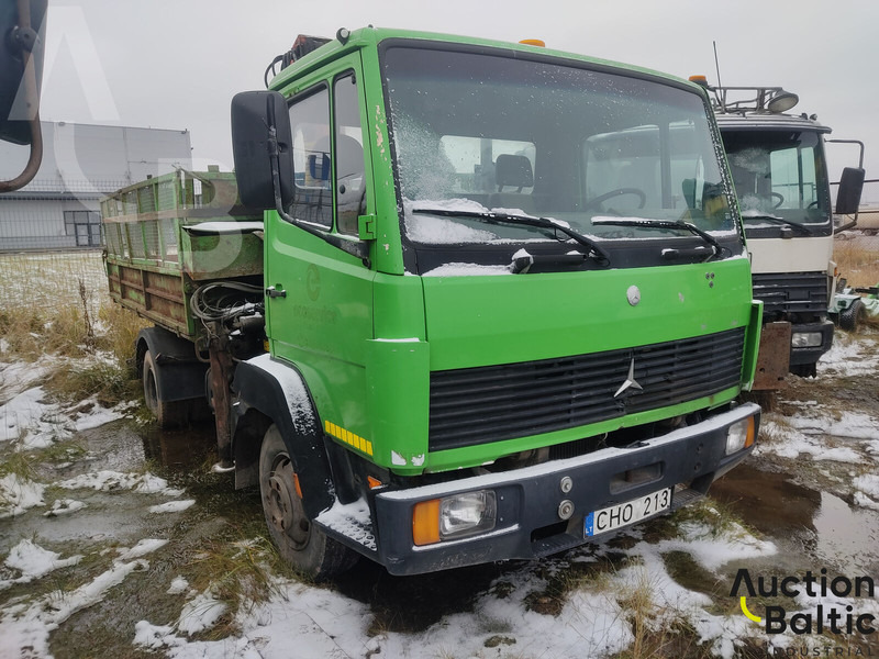 Mercedes-Benz 814 - Damperli kamyon, Vinçli kamyon: fotoğraf 1 Mercedes-Benz 814 - Damperli kamyon, Vinçli kamyon: fotoğraf 1