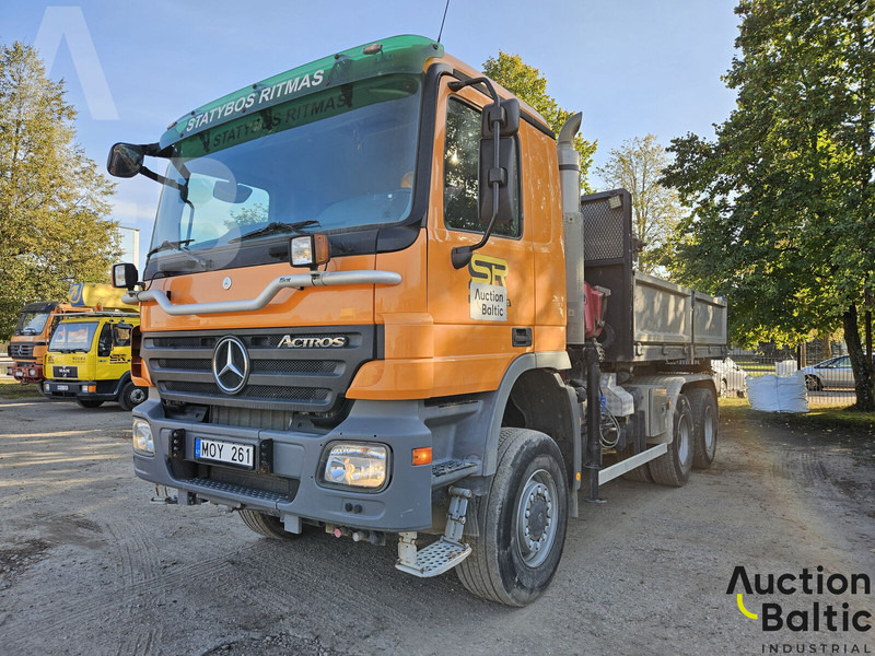 Mercedes-Benz Actros 1844 - Damperli kamyon, Vinçli kamyon: fotoğraf 2 Mercedes-Benz Actros 1844 - Damperli kamyon, Vinçli kamyon: fotoğraf 2