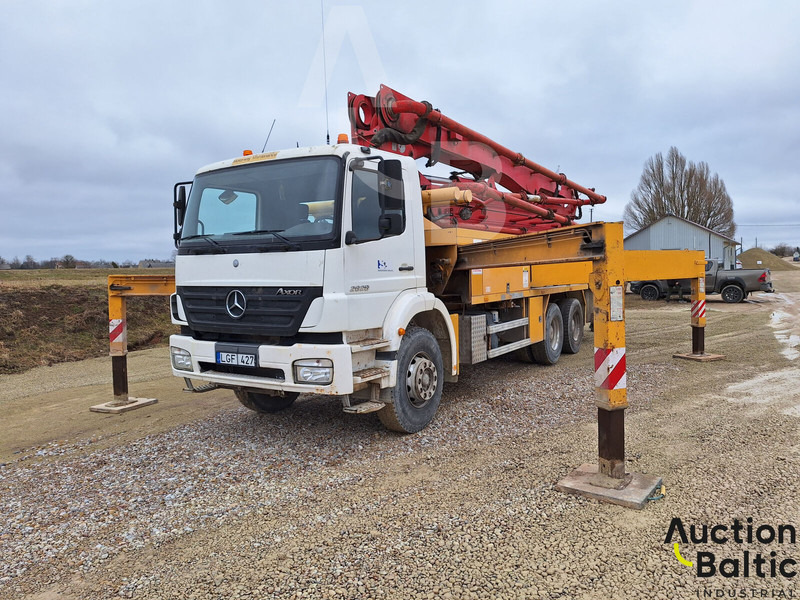 Mercedes-Benz Axor 2628 - Sabit beton pompası: fotoğraf 1 Mercedes-Benz Axor 2628 - Sabit beton pompası: fotoğraf 1