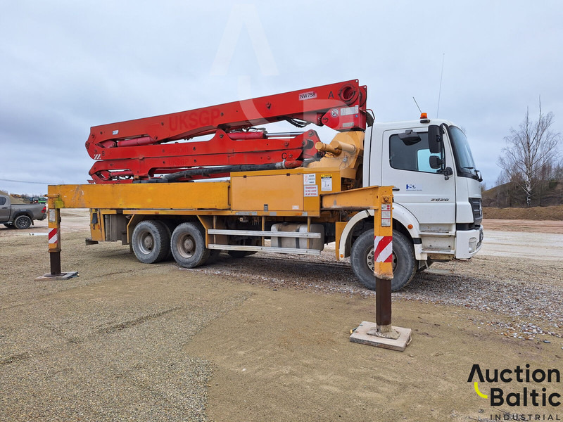 Mercedes-Benz Axor 2628 - Sabit beton pompası: fotoğraf 2 Mercedes-Benz Axor 2628 - Sabit beton pompası: fotoğraf 2