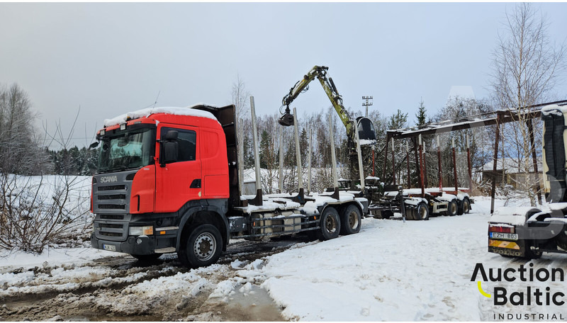 Scania R 480 - Orman römorku: fotoğraf 1 Scania R 480 - Orman römorku: fotoğraf 1