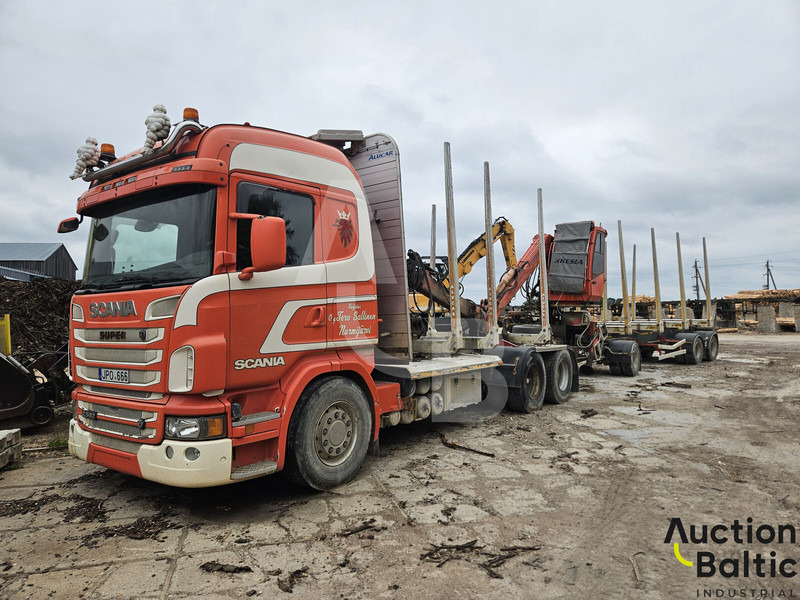 Scania R 560 - Orman römorku: fotoğraf 1 Scania R 560 - Orman römorku: fotoğraf 1