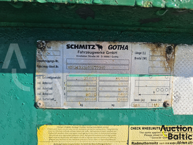 Tenteli dorse Schmitz Cargobull SCF 24 G: fotoğraf 17
