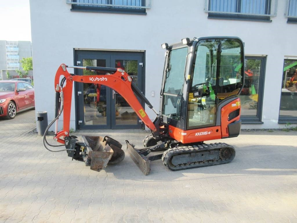 Kubota KX016-4 hydr. Schwenklöffel - Mini ekskavatör: fotoğraf 1 Kubota KX016-4 hydr. Schwenklöffel - Mini ekskavatör: fotoğraf 1