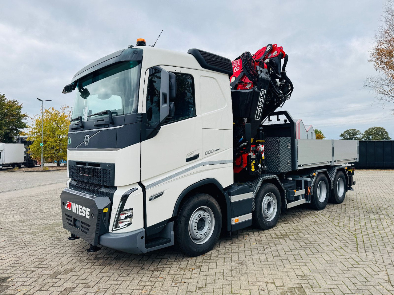 Volvo FH 500 8x4 Kran F820 RA2.27 Jib & Winde Sofort - Çekici: fotoğraf 5 Volvo FH 500 8x4 Kran F820 RA2.27 Jib & Winde Sofort - Çekici: fotoğraf 5