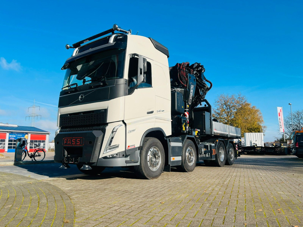 Volvo FH 540 Kran mit F1450 HXP Fly Jib + Winde - Çekici: fotoğraf 5 Volvo FH 540 Kran mit F1450 HXP Fly Jib + Winde - Çekici: fotoğraf 5