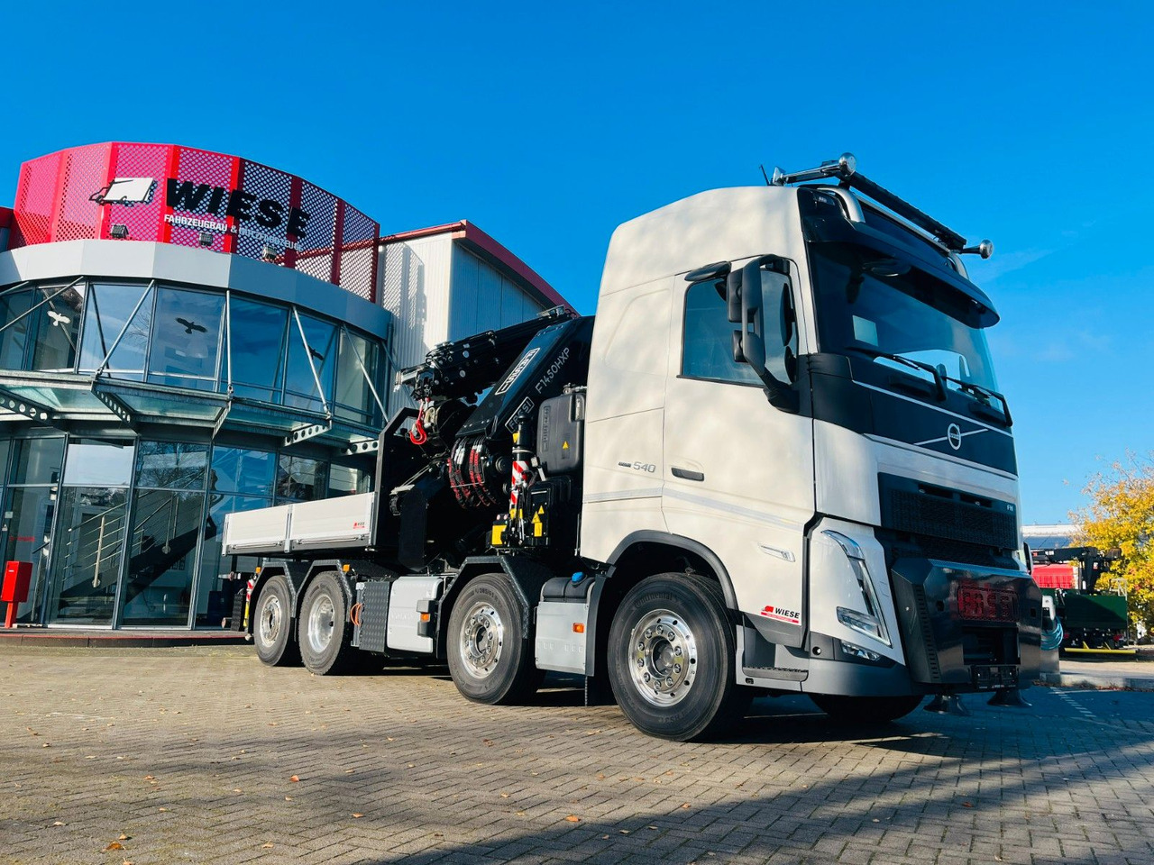 Volvo FH 540 Kran mit F1450 HXP Fly Jib + Winde - Çekici: fotoğraf 1 Volvo FH 540 Kran mit F1450 HXP Fly Jib + Winde - Çekici: fotoğraf 1