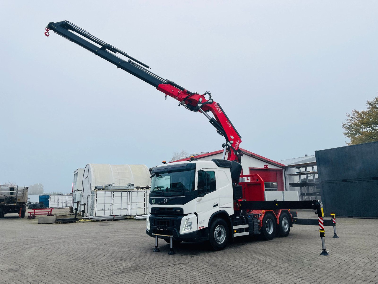 Volvo FMX 540 6x2 mit Kran Fassi F545.2.28 - Çekici: fotoğraf 5 Volvo FMX 540 6x2 mit Kran Fassi F545.2.28 - Çekici: fotoğraf 5