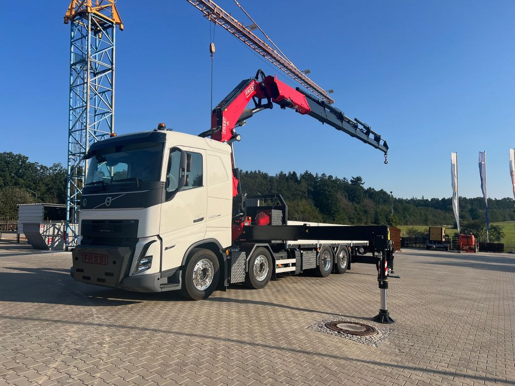 Volvo FH 500 8x2 Kran F710 RA2.26 - Kamyon, Vinçli kamyon: fotoğraf 1 Volvo FH 500 8x2 Kran F710 RA2.26 - Kamyon, Vinçli kamyon: fotoğraf 1