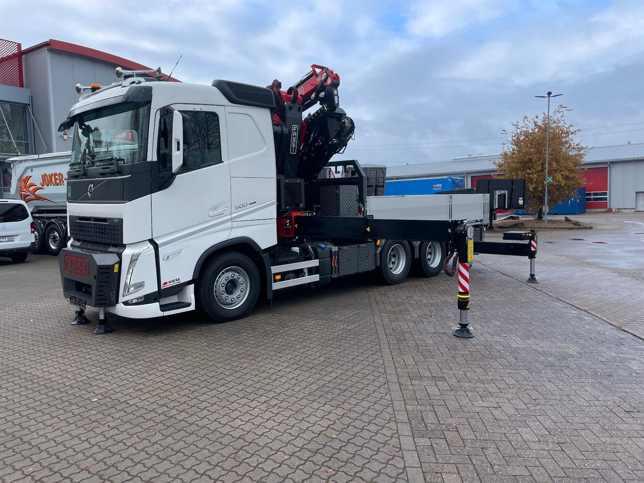 Volvo FH500 6x4 Fassi F545RA 2.27 mit Jib und Winde - Kamyon, Vinçli kamyon: fotoğraf 5 Volvo FH500 6x4 Fassi F545RA 2.27 mit Jib und Winde - Kamyon, Vinçli kamyon: fotoğraf 5