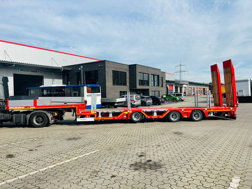 Kässbohrer KSLA RJ Mega Jumbo Tieflader mit Radmulden tele - Alçak çerçeveli platform dorse: fotoğraf 5 Kässbohrer KSLA RJ Mega Jumbo Tieflader mit Radmulden tele - Alçak çerçeveli platform dorse: fotoğraf 5