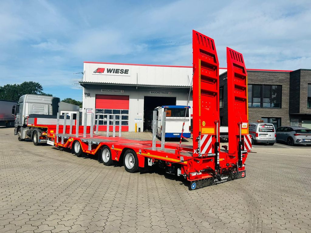 Kässbohrer KSLA RJ Mega Jumbo Tieflader mit Radmulden tele - Alçak çerçeveli platform dorse: fotoğraf 1 Kässbohrer KSLA RJ Mega Jumbo Tieflader mit Radmulden tele - Alçak çerçeveli platform dorse: fotoğraf 1