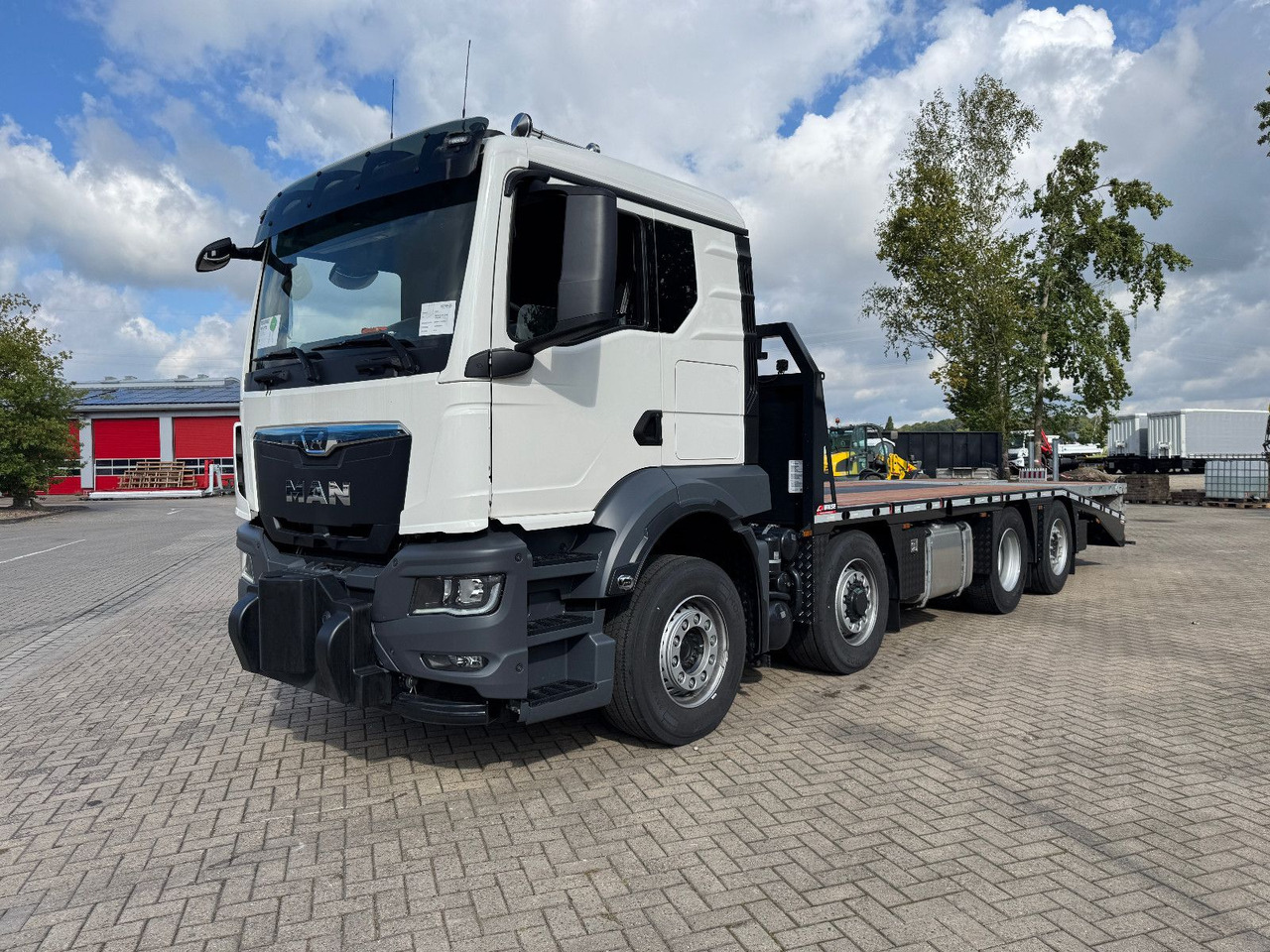 MAN TGS 35.520 8x2H Baumaschinentransporter - Çekici kamyonu: fotoğraf 1 MAN TGS 35.520 8x2H Baumaschinentransporter - Çekici kamyonu: fotoğraf 1