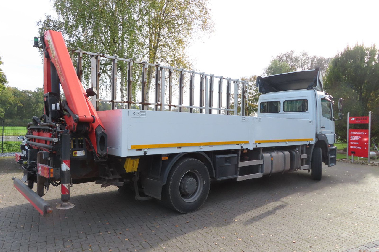 Mercedes-Benz Axor 1833 L - Glastransporter Kran Palfinger - Vinçli kamyon: fotoğraf 1 Mercedes-Benz Axor 1833 L - Glastransporter Kran Palfinger - Vinçli kamyon: fotoğraf 1
