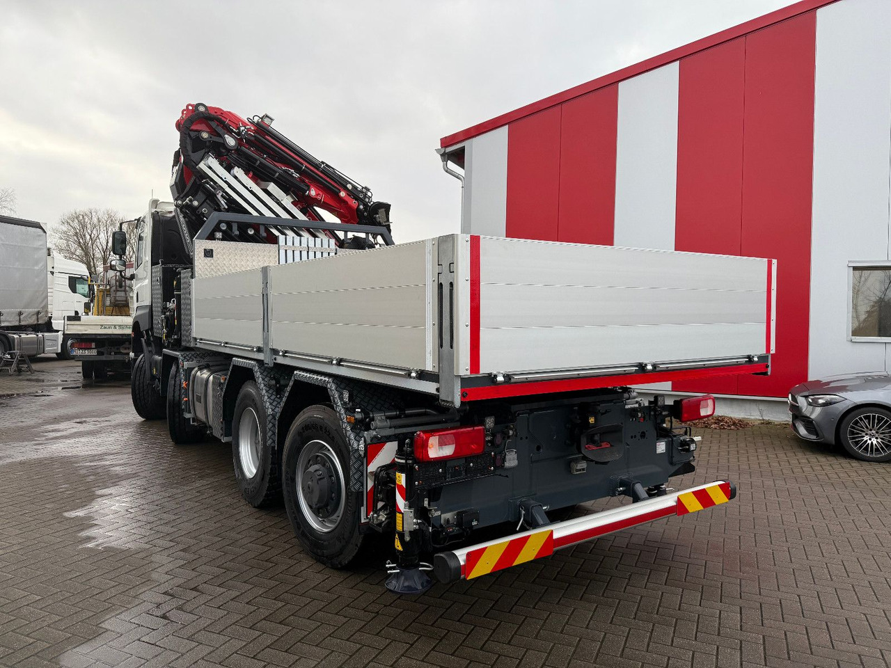 Sal/ Açık kasa kamyon, Vinçli kamyon Tatra 41.500 8x8 Phoenix Fassi F710 Kran: fotoğraf 9