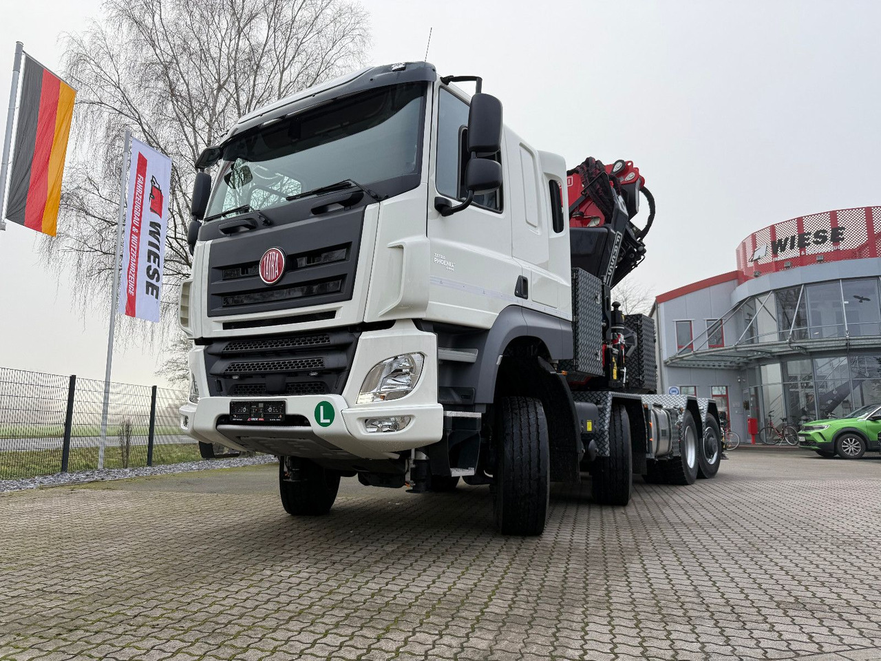 Sal/ Açık kasa kamyon, Vinçli kamyon Tatra 41.500 8x8 Phoenix Fassi F710 Kran: fotoğraf 7