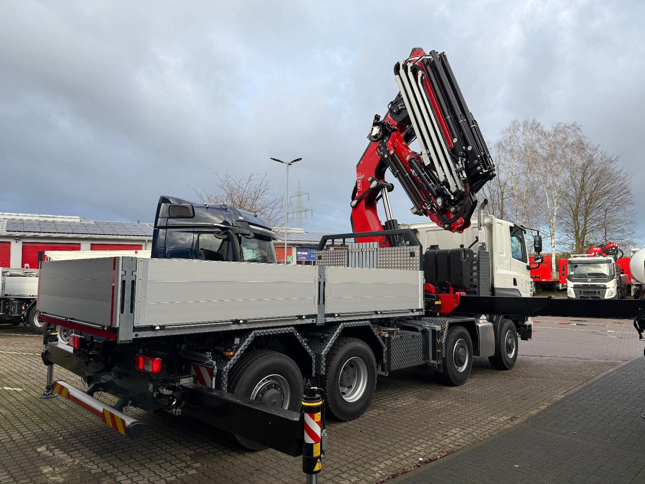 Sal/ Açık kasa kamyon, Vinçli kamyon Tatra 41.500 8x8 Phoenix Fassi F710 Kran: fotoğraf 12