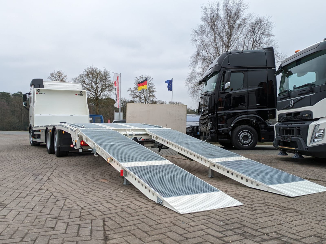 Volvo FH 420 Maschinentransporter Rampennen. - Çekici kamyonu: fotoğraf 5 Volvo FH 420 Maschinentransporter Rampennen. - Çekici kamyonu: fotoğraf 5