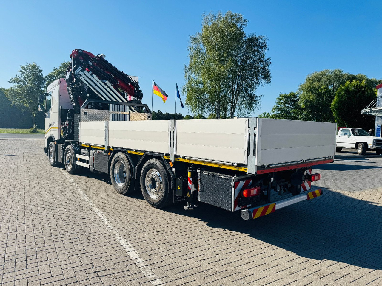 Volvo FH 500 8x2 mit F710RA.2.27 L426 und V20 Winde - Sal/ Açık kasa kamyon, Vinçli kamyon: fotoğraf 5 Volvo FH 500 8x2 mit F710RA.2.27 L426 und V20 Winde - Sal/ Açık kasa kamyon, Vinçli kamyon: fotoğraf 5