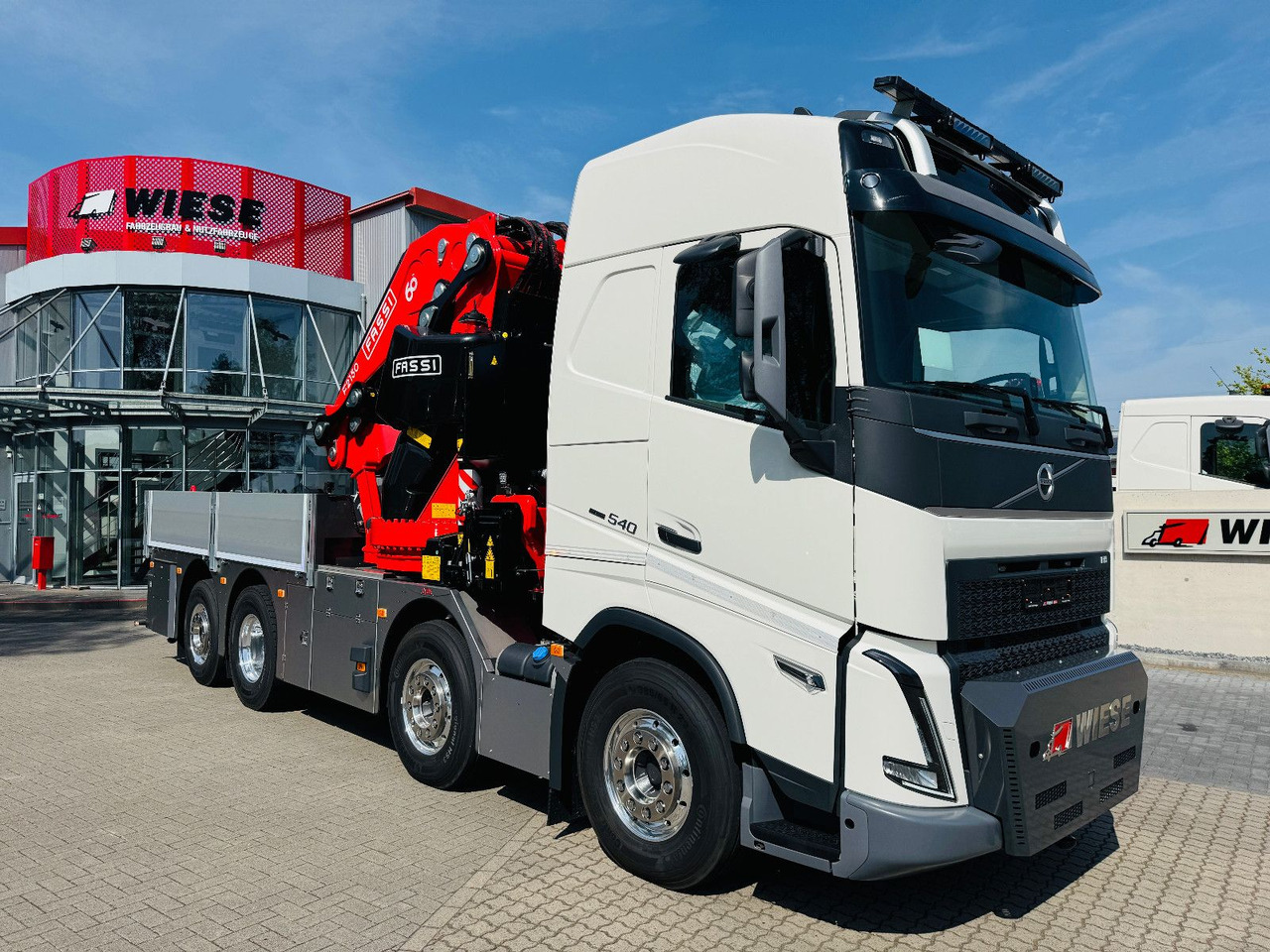 Sal/ Açık kasa kamyon, Vinçli kamyon Volvo FH 540 mit Fassi F2150RAL Fly Jib + Winde: fotoğraf 7