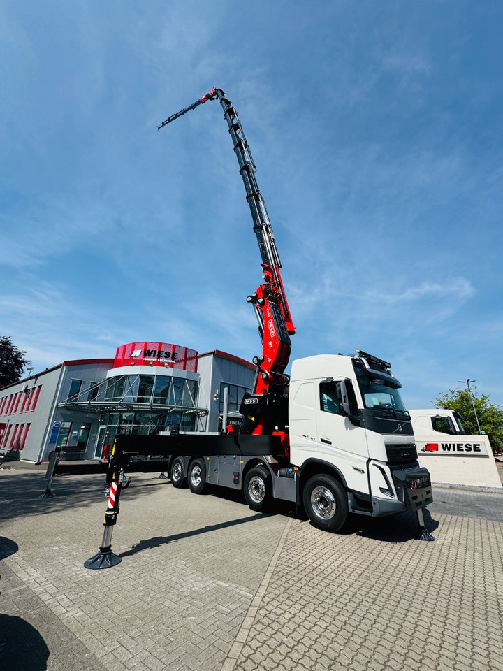 Volvo FH 540 mit Fassi F2150RAL Fly Jib + Winde - Sal/ Açık kasa kamyon, Vinçli kamyon: fotoğraf 5 Volvo FH 540 mit Fassi F2150RAL Fly Jib + Winde - Sal/ Açık kasa kamyon, Vinçli kamyon: fotoğraf 5