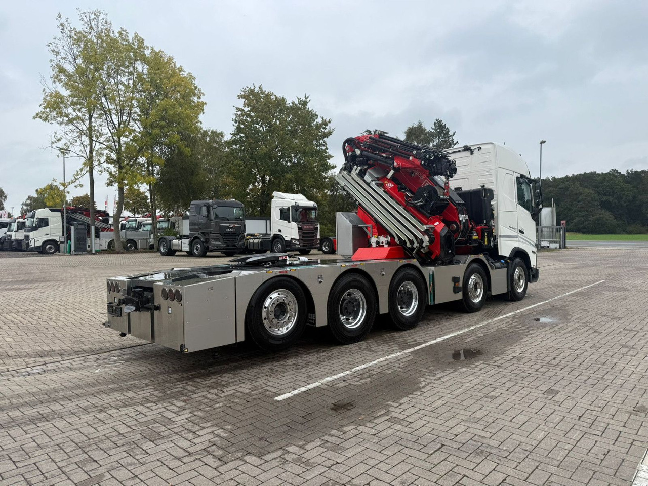 Volvo FH540 10x4 mit F1150 Ladekran, Sattelzugmaschine - Vinçli kamyon: fotoğraf 3 Volvo FH540 10x4 mit F1150 Ladekran, Sattelzugmaschine - Vinçli kamyon: fotoğraf 3