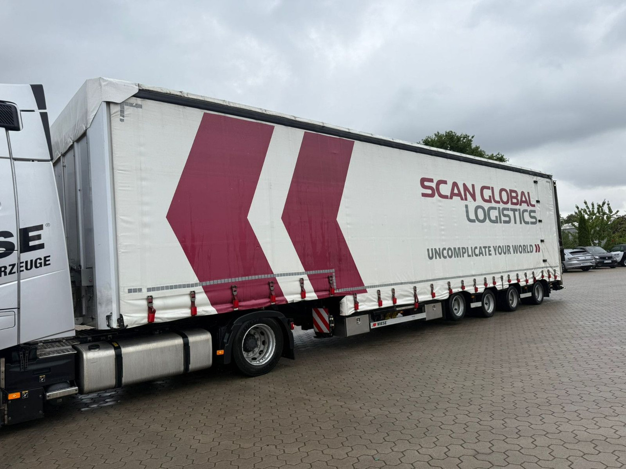 Wiese 4-Achs Mega Gabelstaplertransporter Rampe - Alçak çerçeveli platform dorse: fotoğraf 3 Wiese 4-Achs Mega Gabelstaplertransporter Rampe - Alçak çerçeveli platform dorse: fotoğraf 3